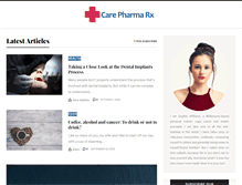 Tablet Screenshot of carepharmarx.com